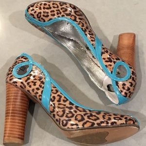 Naughty Monkey Leopard Heels